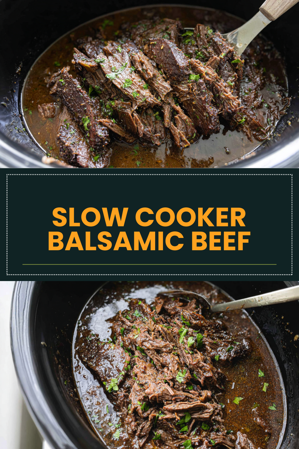 Slow Cooker Balsamic Beef