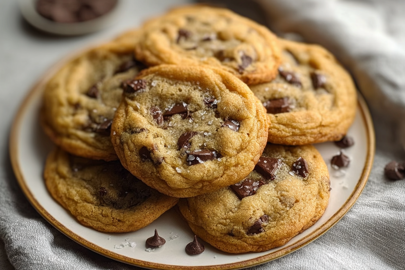 Soft Batch Chocolate Chip Cookies