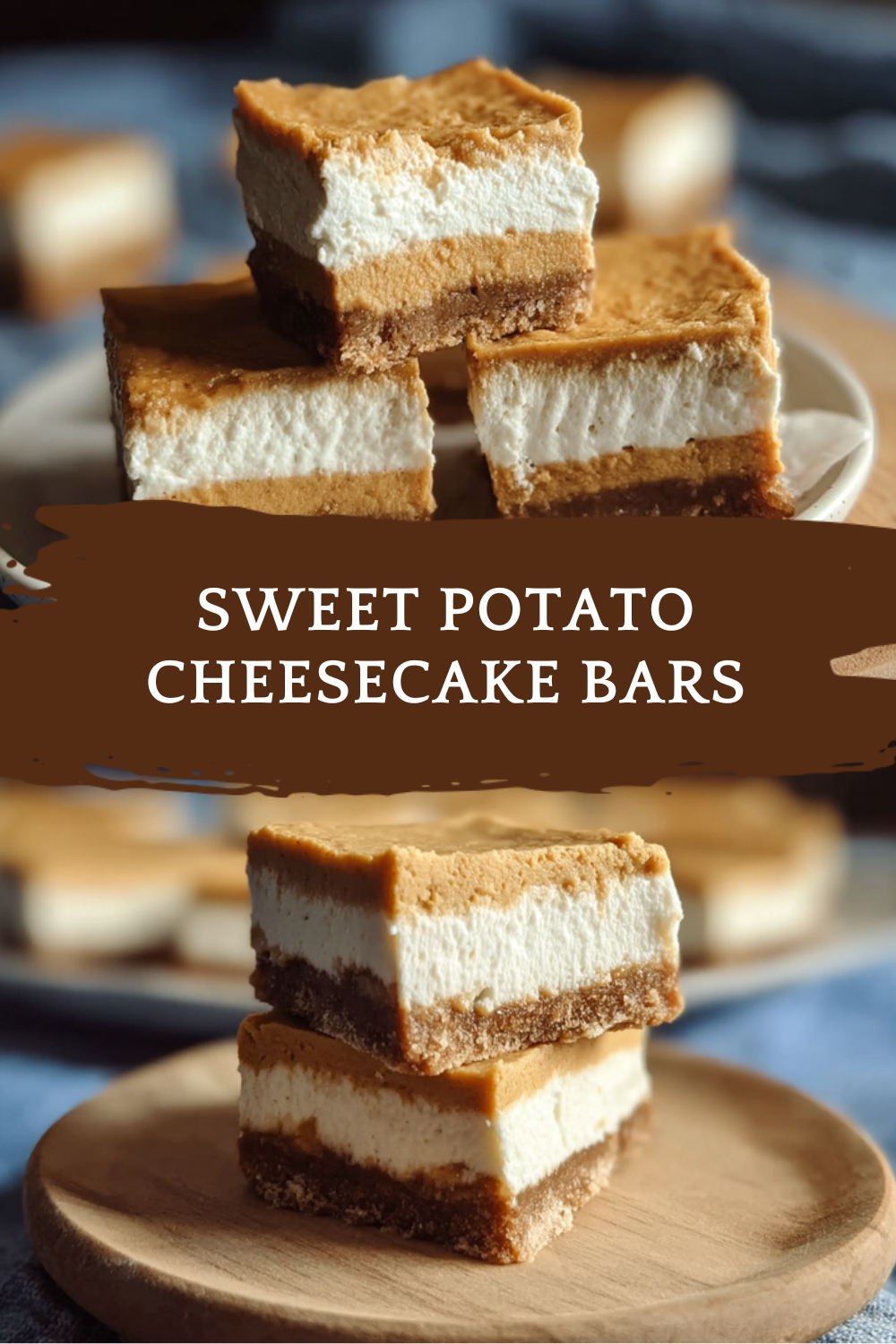 Sweet Potato Cheesecake Bars