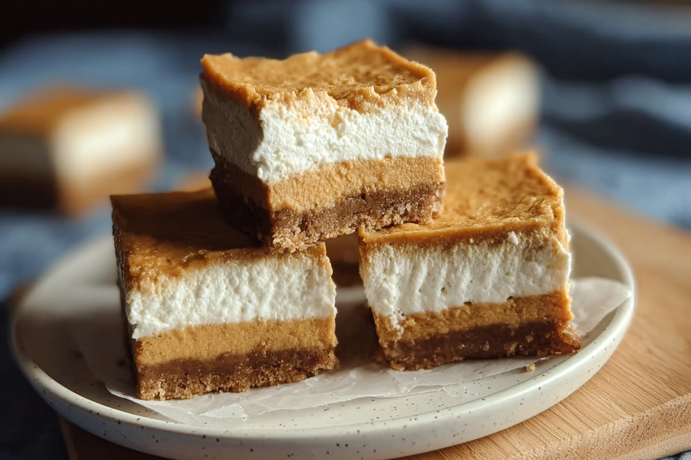 Sweet Potato Cheesecake Bars