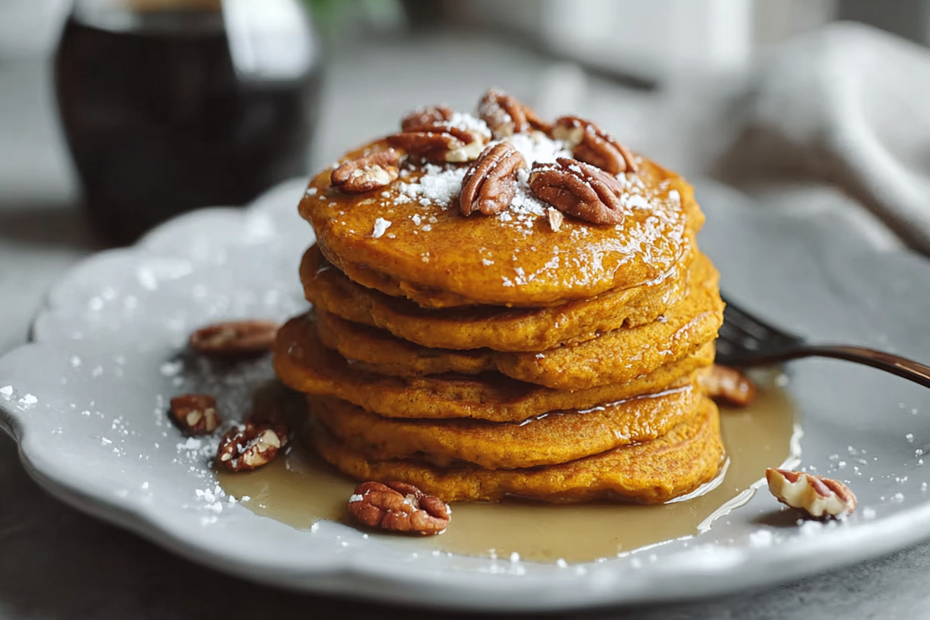 Vegan Pumpkin Pancakes