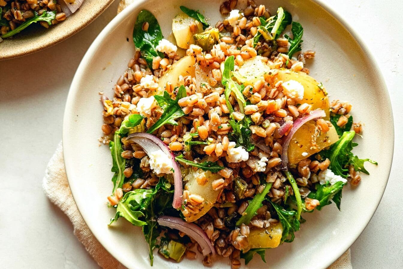 Winter Farro Salad