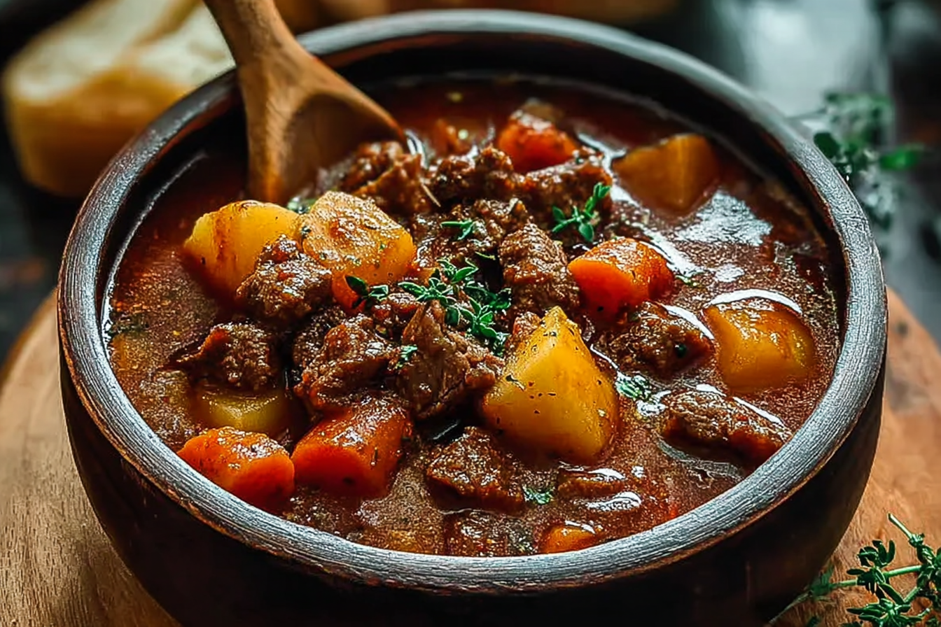 Apple Cider Beef Stew