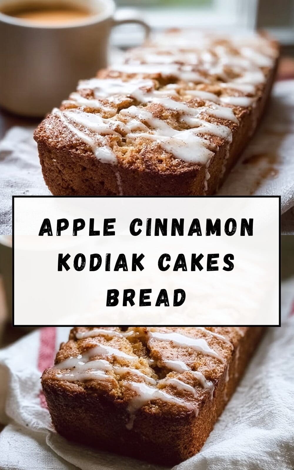 Apple Cinnamon Kodiak Cakes Bread