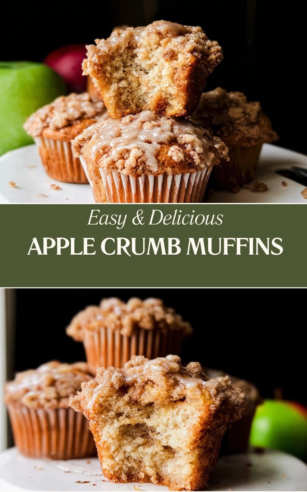 Apple Crumb Muffins