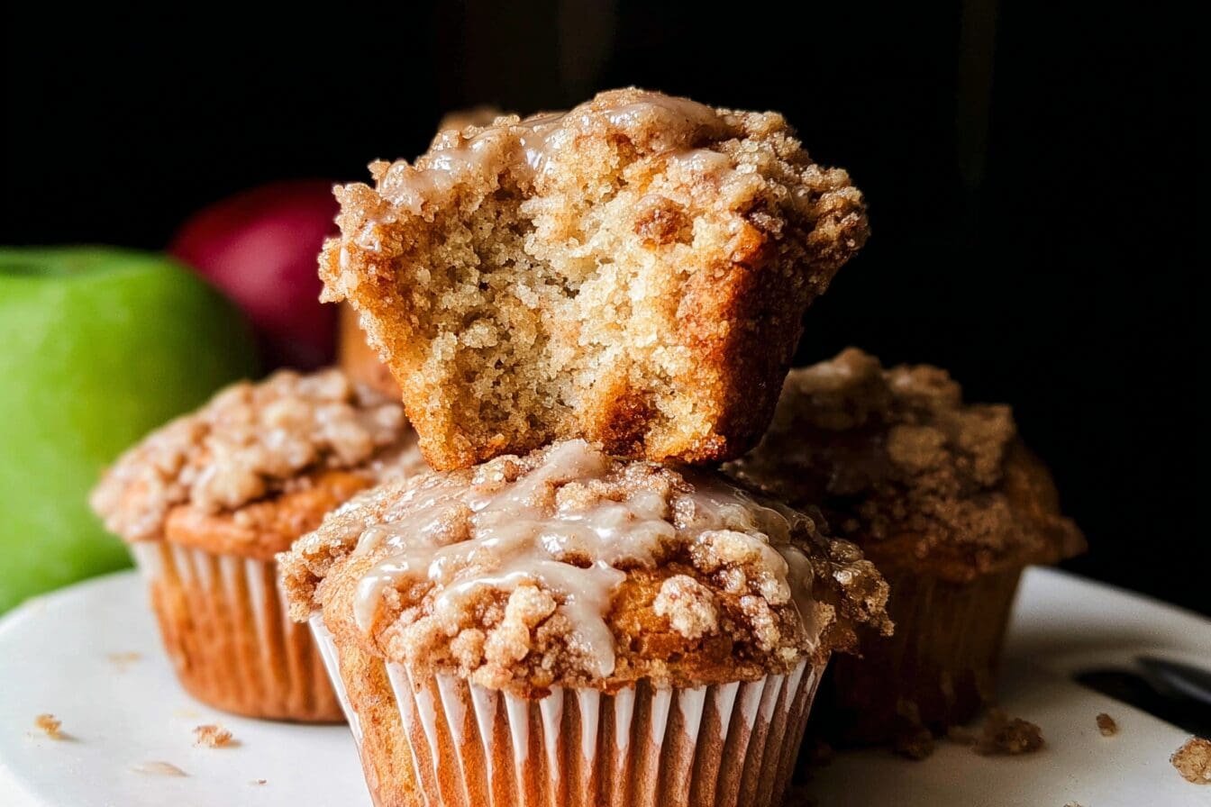 Apple Crumb Muffins