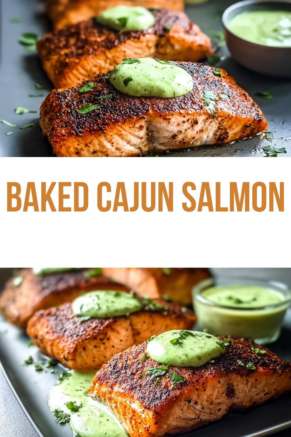 Baked Cajun Salmon