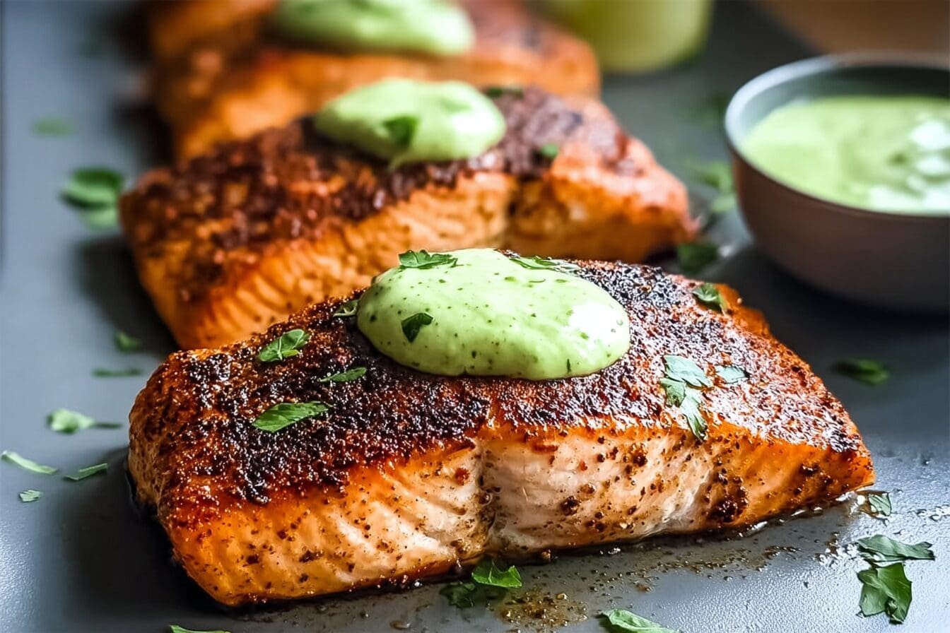 Baked Cajun Salmon