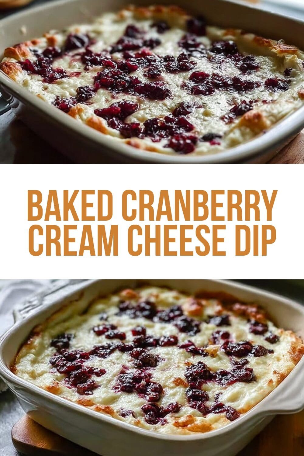 Baked Cranberry Cream Cheese Dip