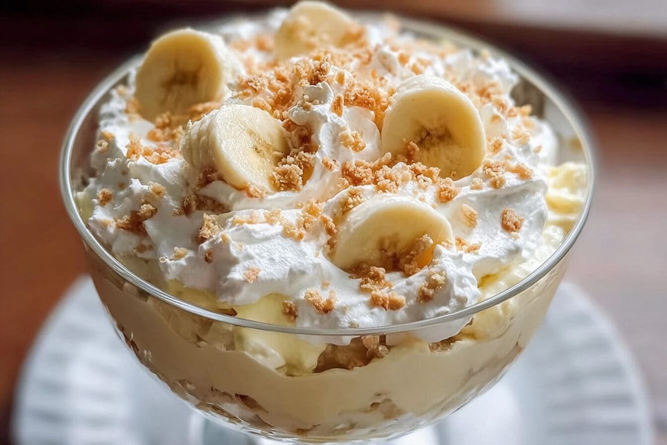 Banana Pudding Fluff Salad