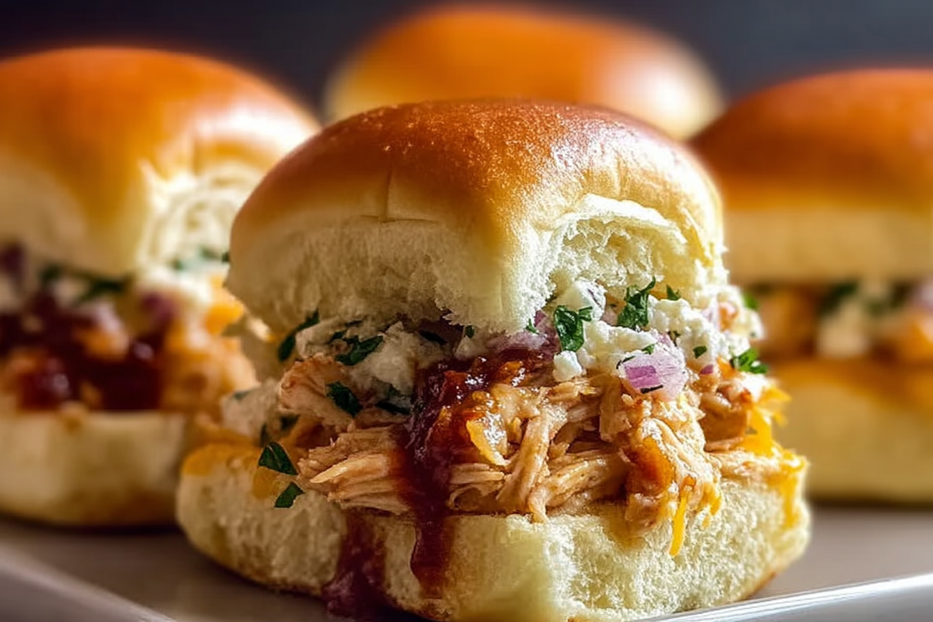 Bbq Chicken Sliders