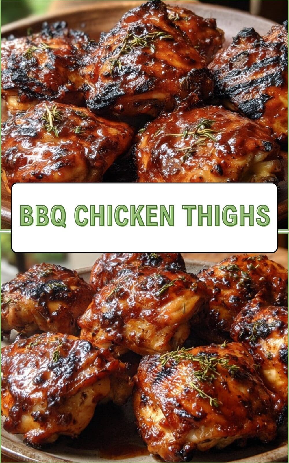 Bbq Chicken Thighs