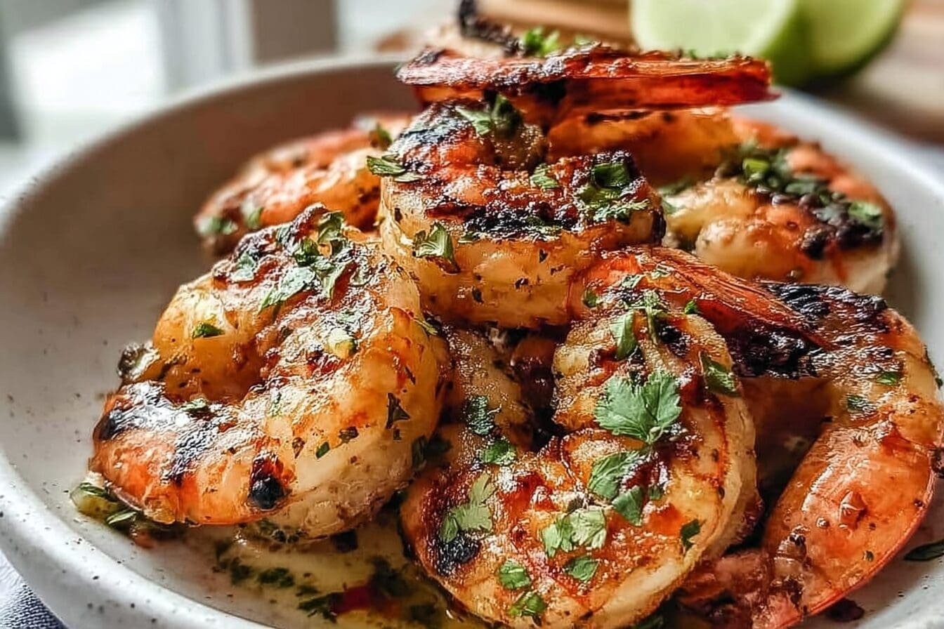 Bbq Grilled Prawns