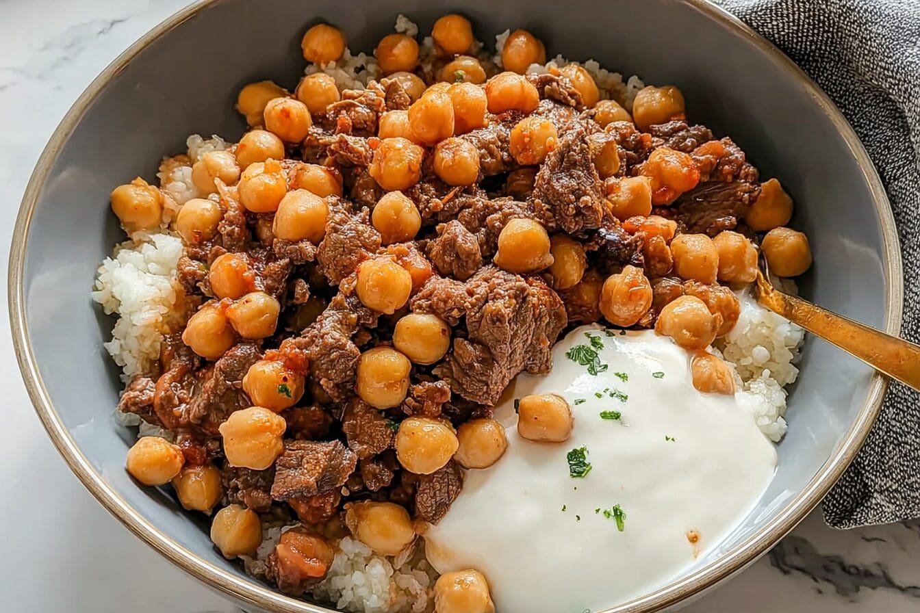Beef And Chickpeas