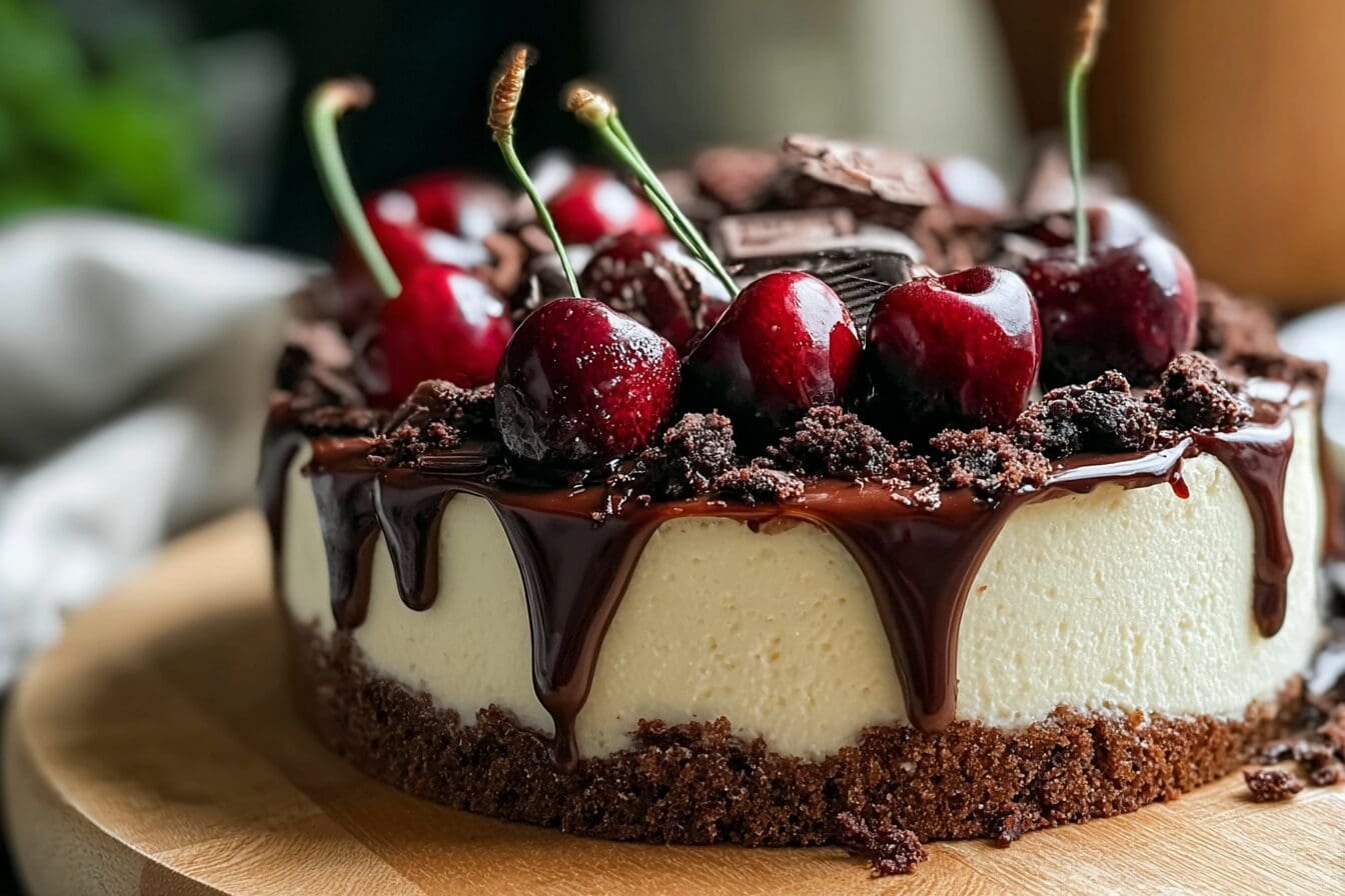 Black Forest Cheesecake