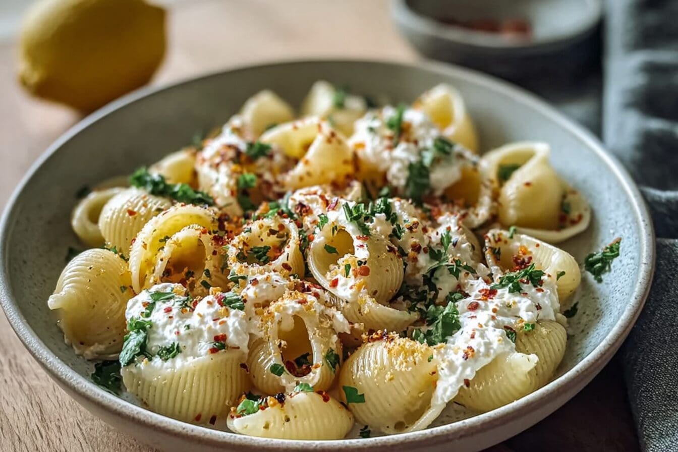 Burrata Pasta Shells