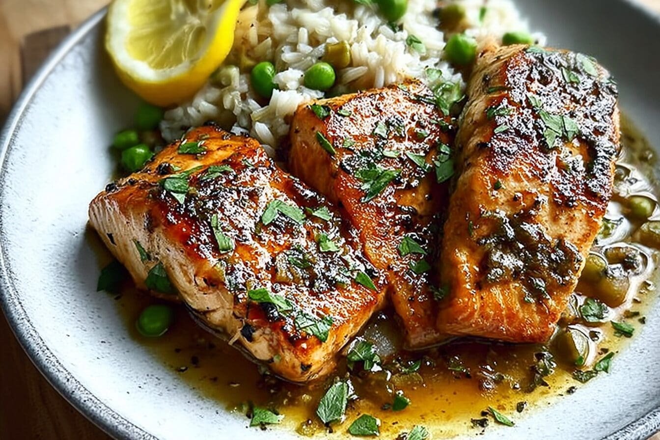 Cajun Honey Butter Salmon