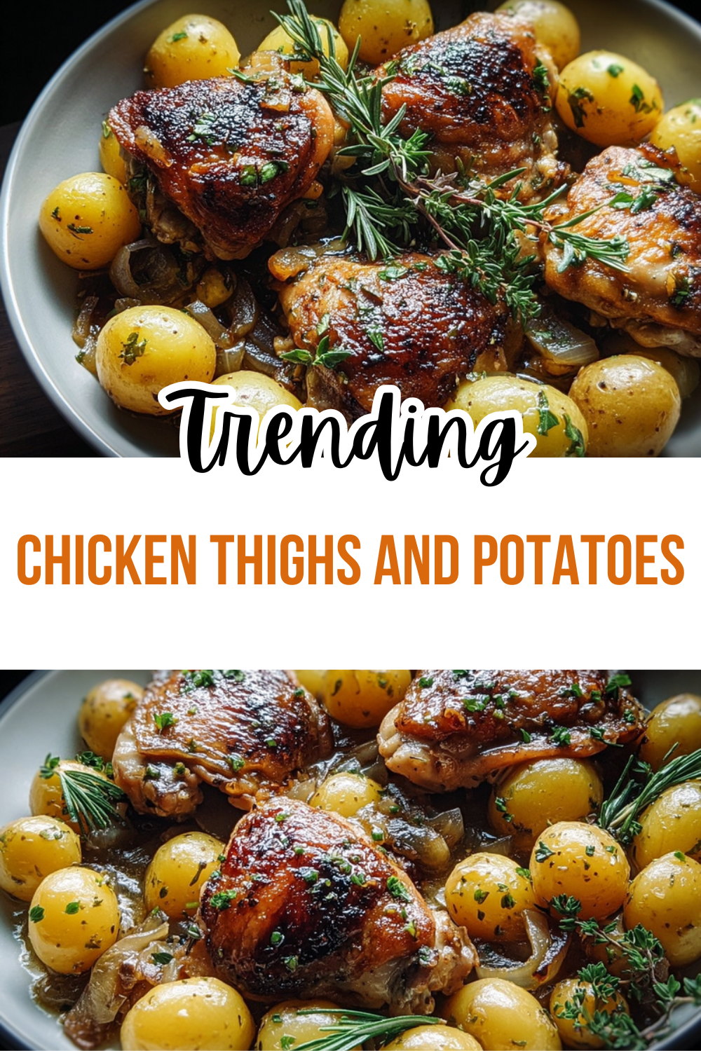 Chicken Thighs And Potatoes
