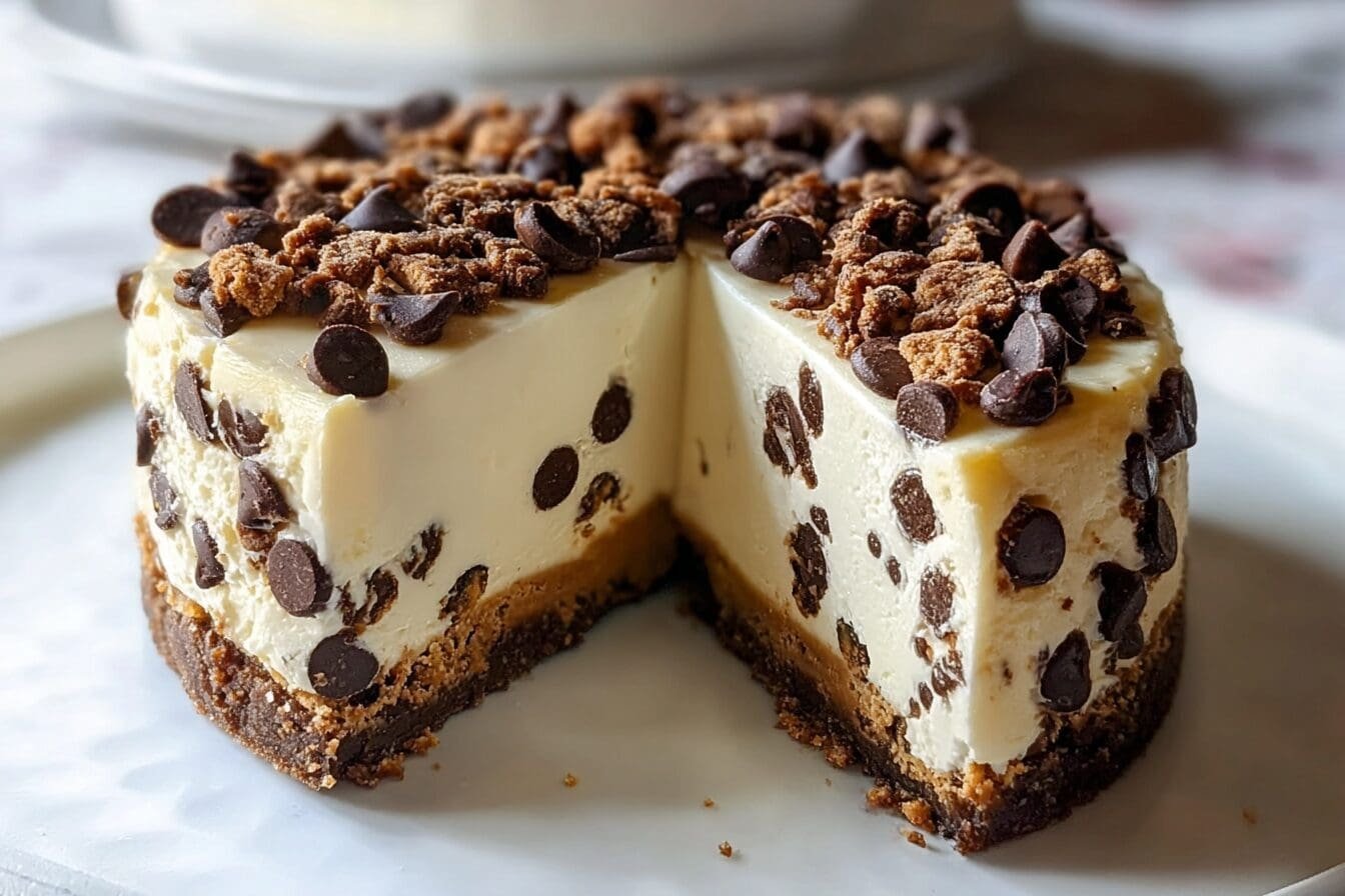 Chocolate Chip Cookie Cheesecake