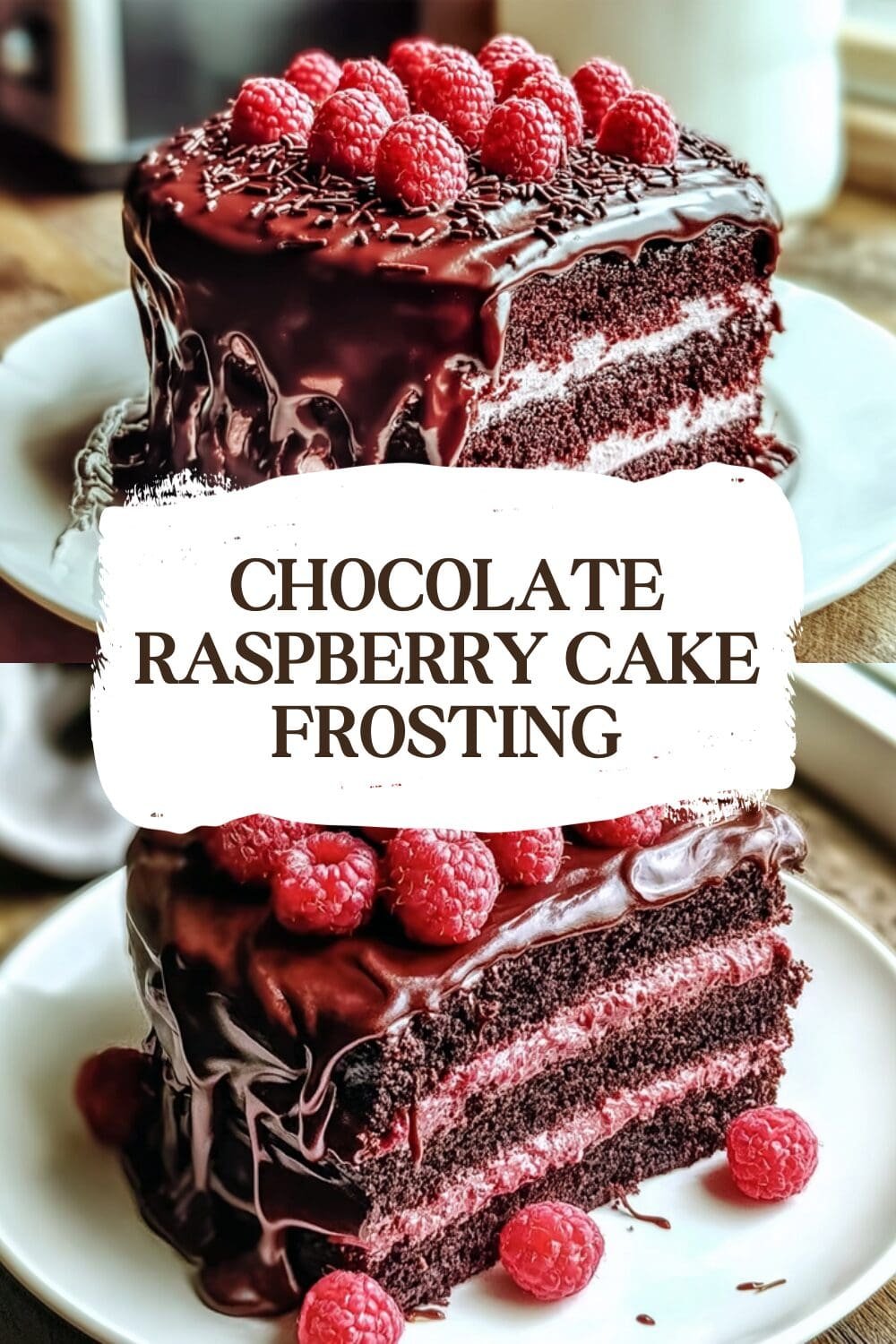 Chocolate Raspberry Cake Frosting