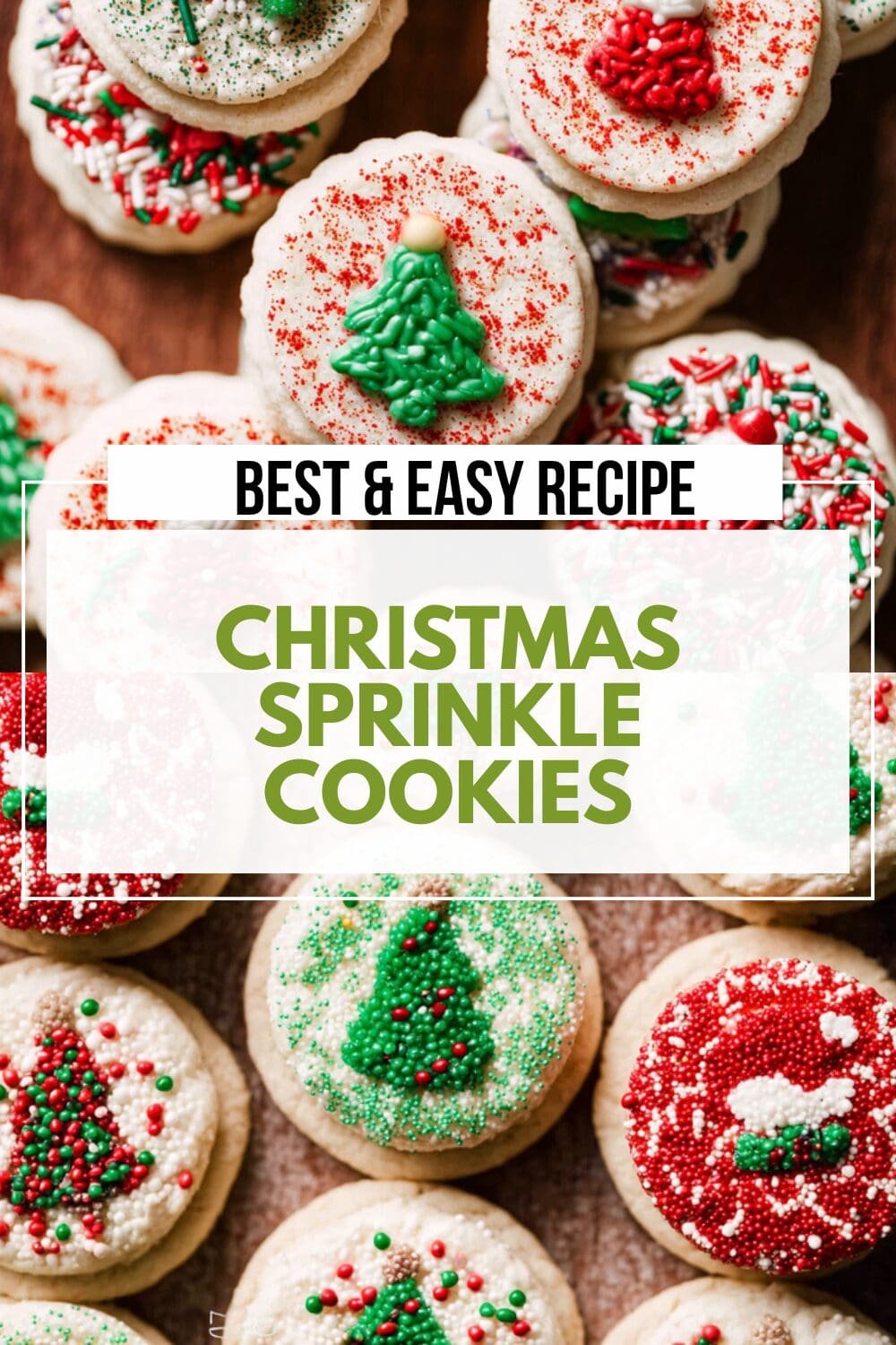 Christmas Sprinkle Cookies