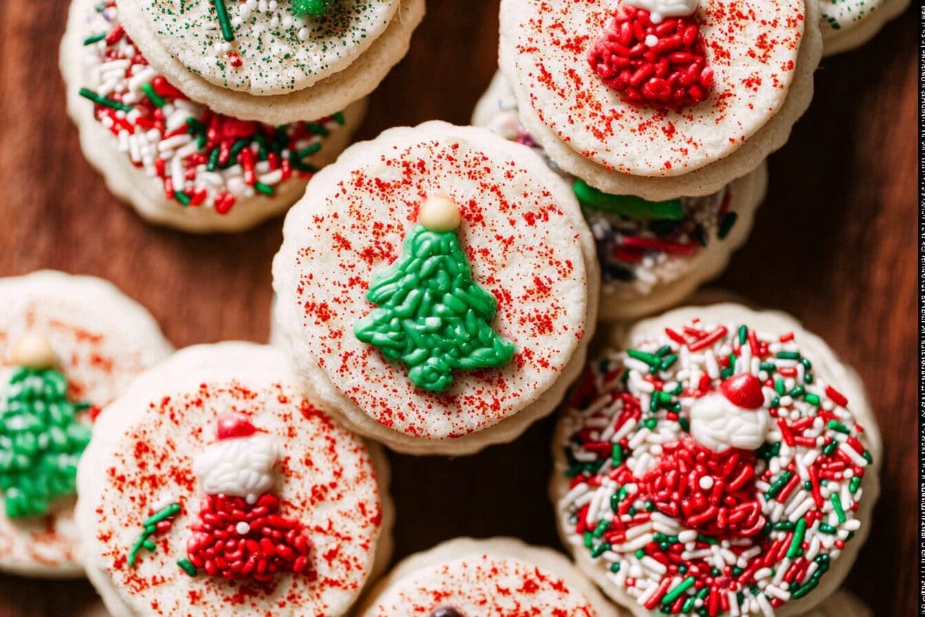 Christmas Sprinkle Cookies
