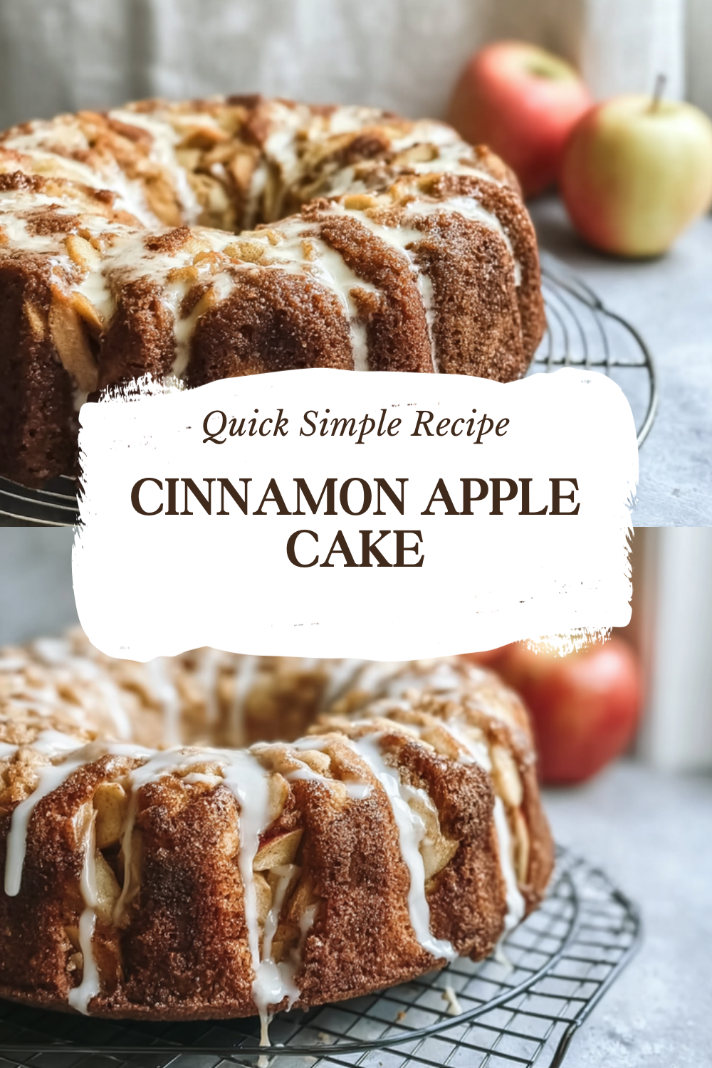 Cinnamon Apple Cake
