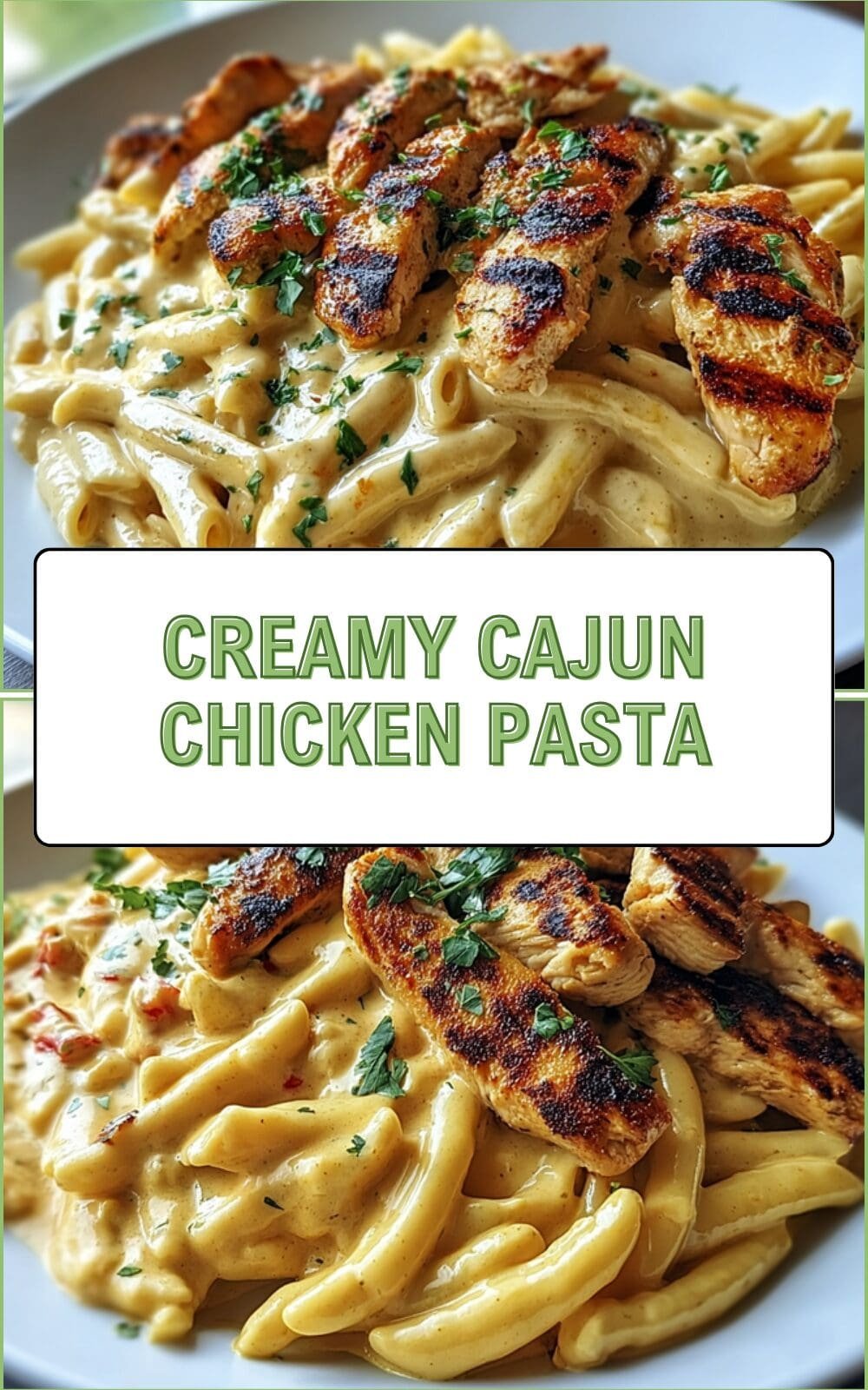 Creamy Cajun Chicken Pasta