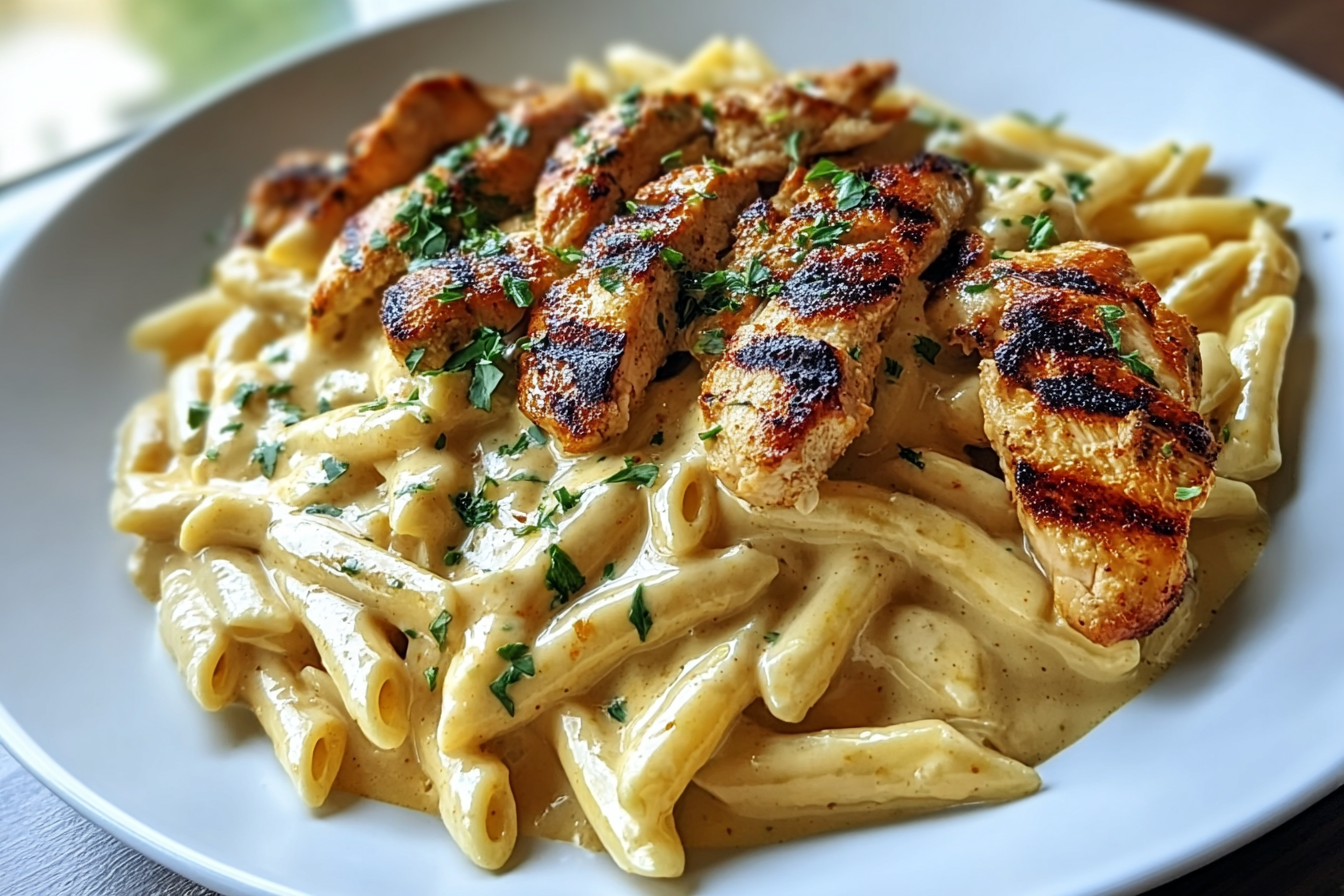 Creamy Cajun Chicken Pasta