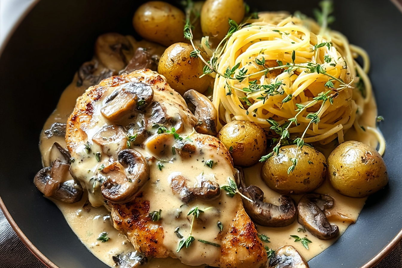 Creamy Mushroom Chicken