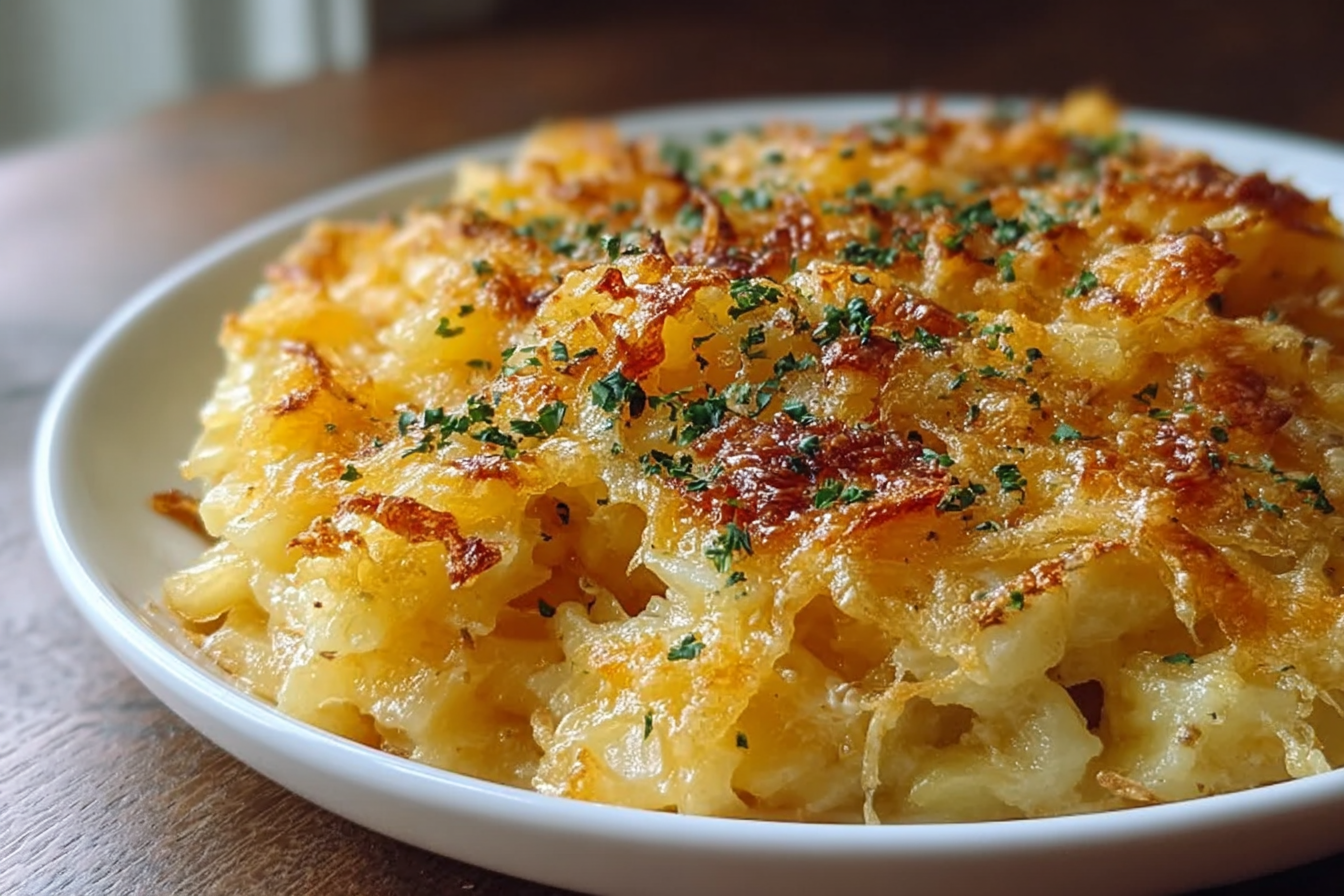 Crockpot Cheesy Potato Casserole
