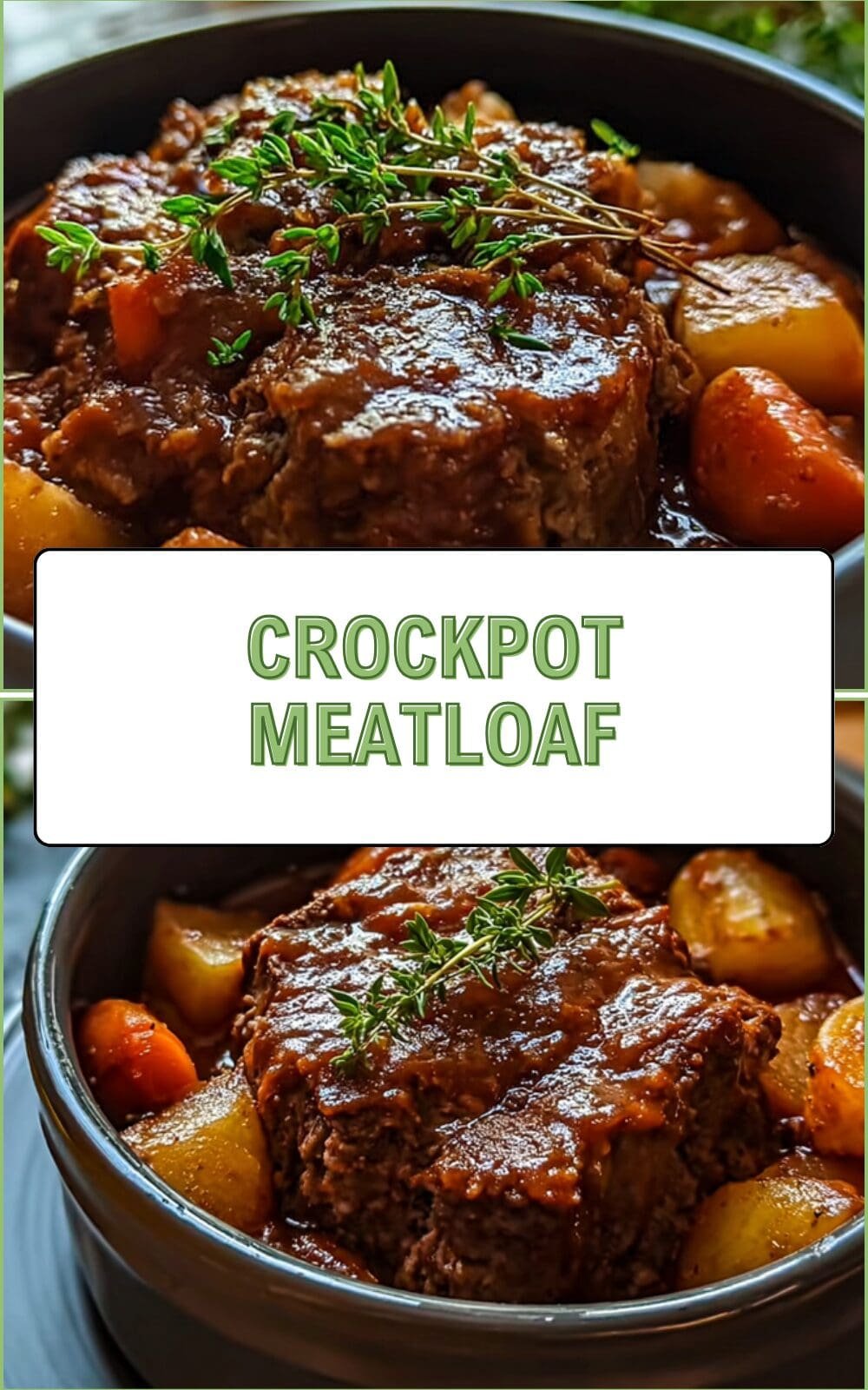 Crockpot Meatloaf