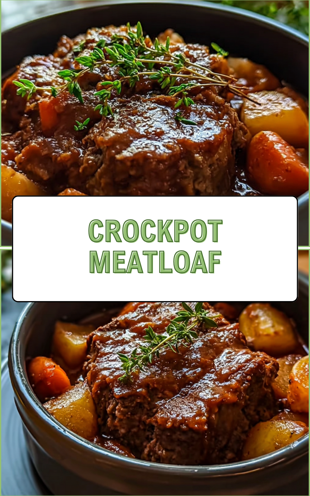 Crockpot Meatloaf