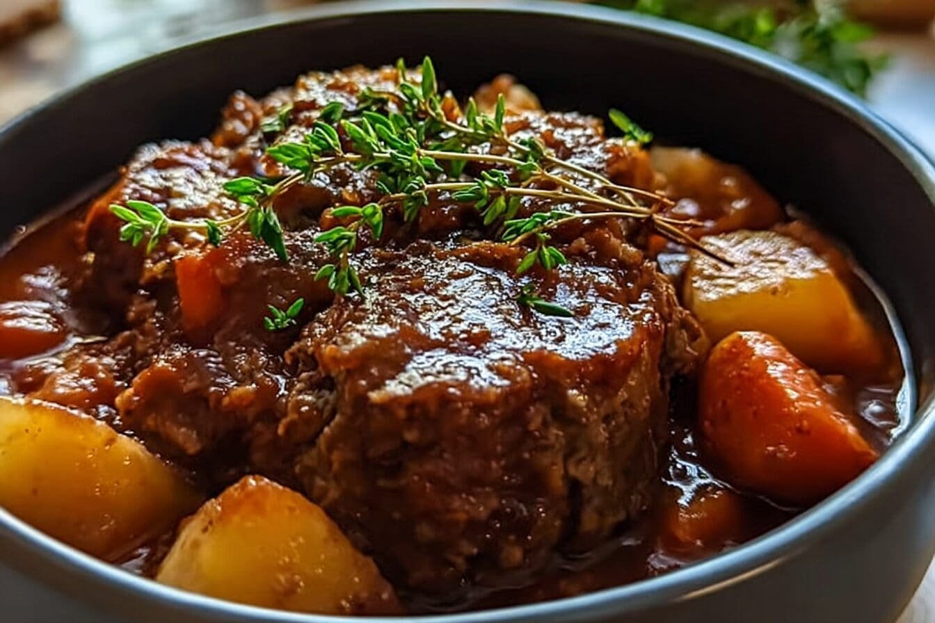 Crockpot Meatloaf
