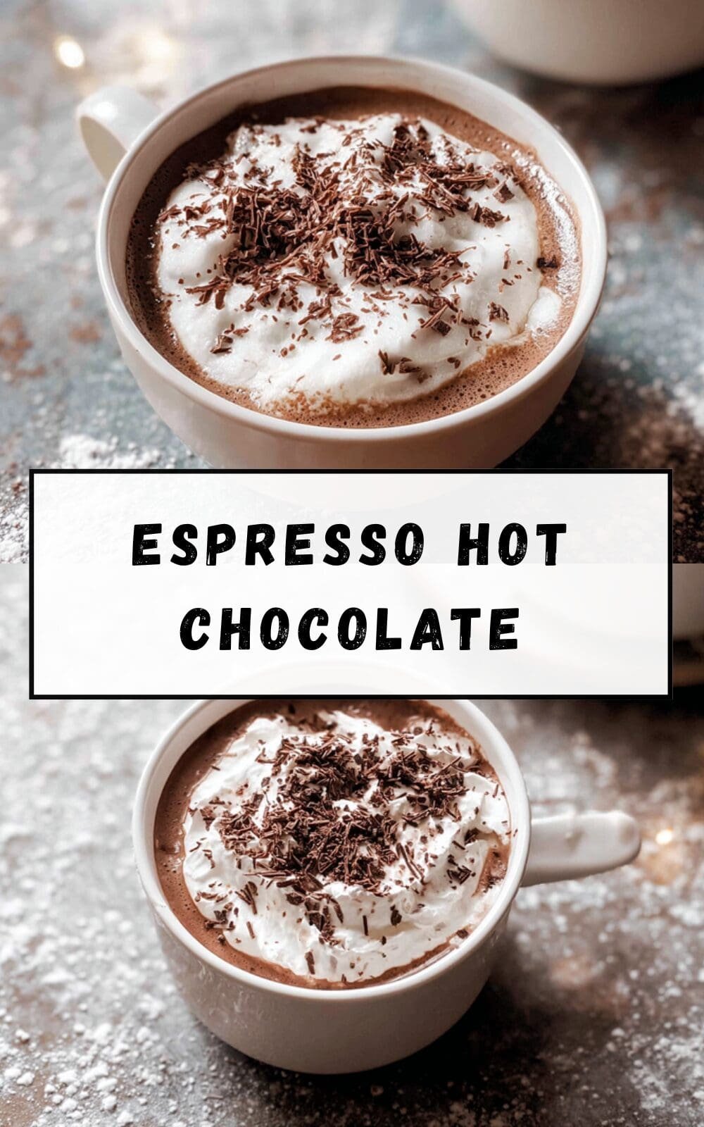 Espresso Hot Chocolate