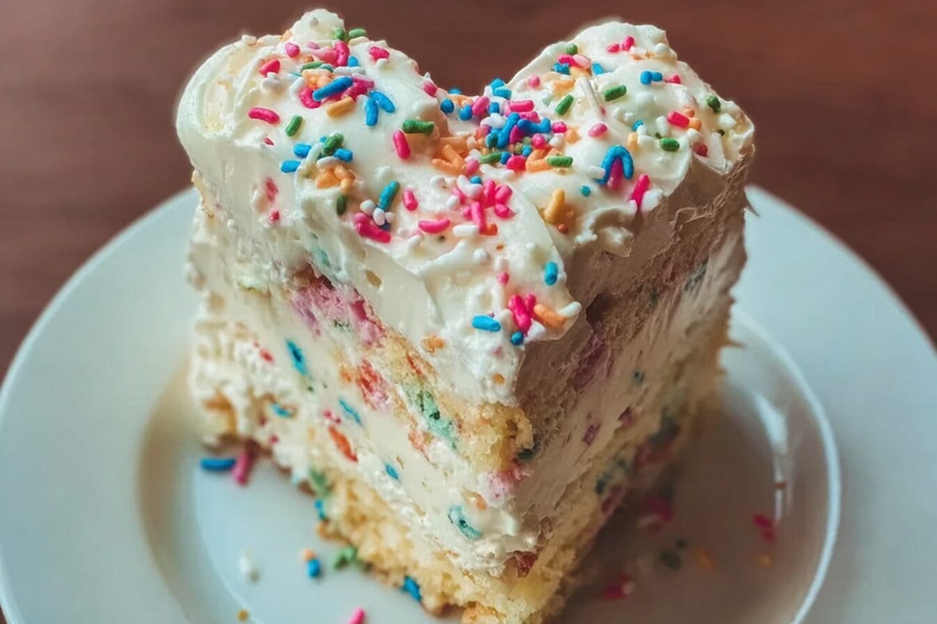 Funfetti Ice Cream Cake