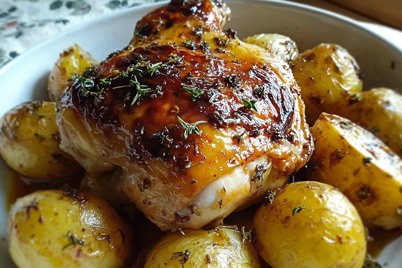 Garlic Roasted Chicken
