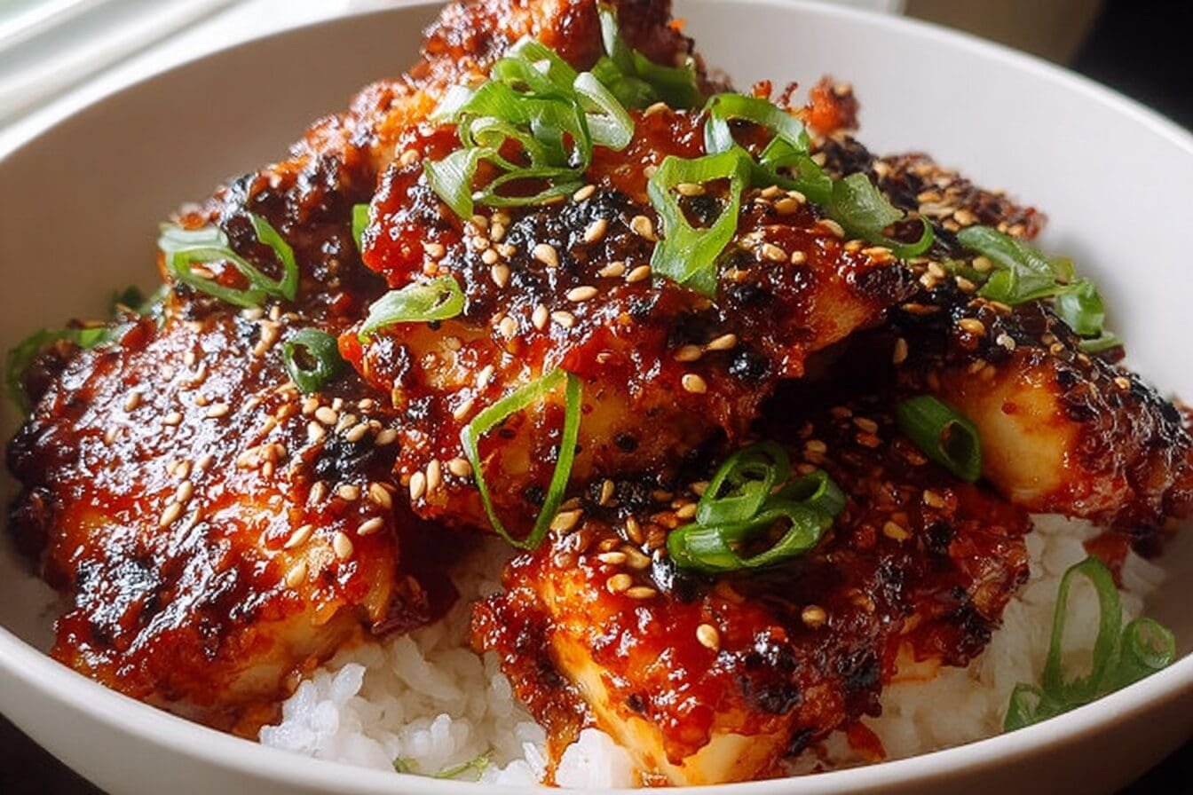 Gochujang Chicken Thighs