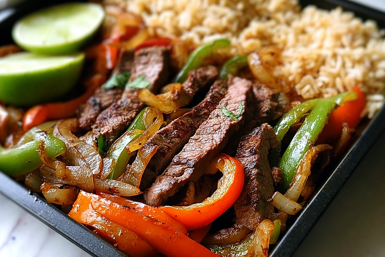 Grilled Steak Fajitas