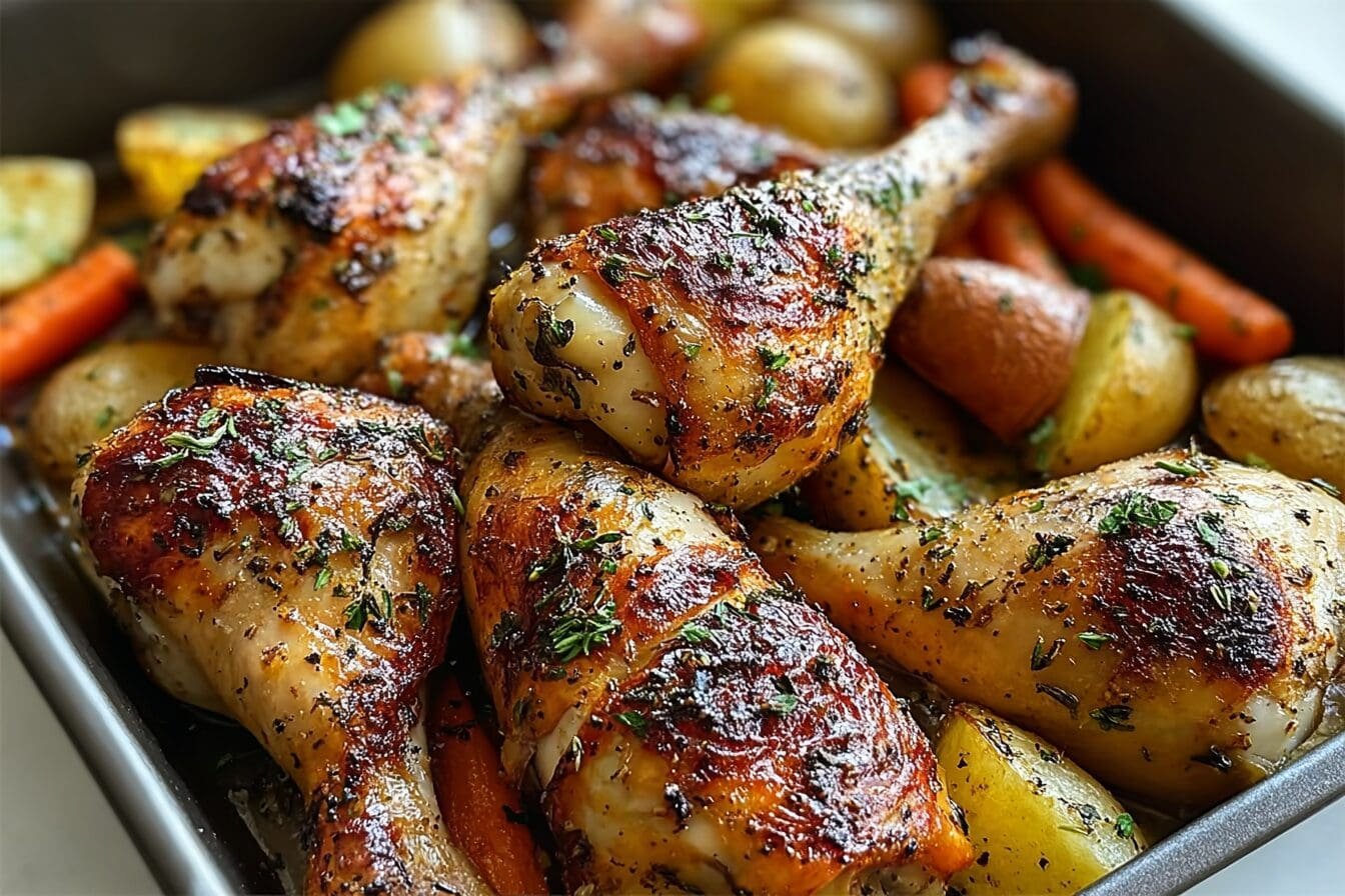 Herb Roasted Chicken Drumsticks