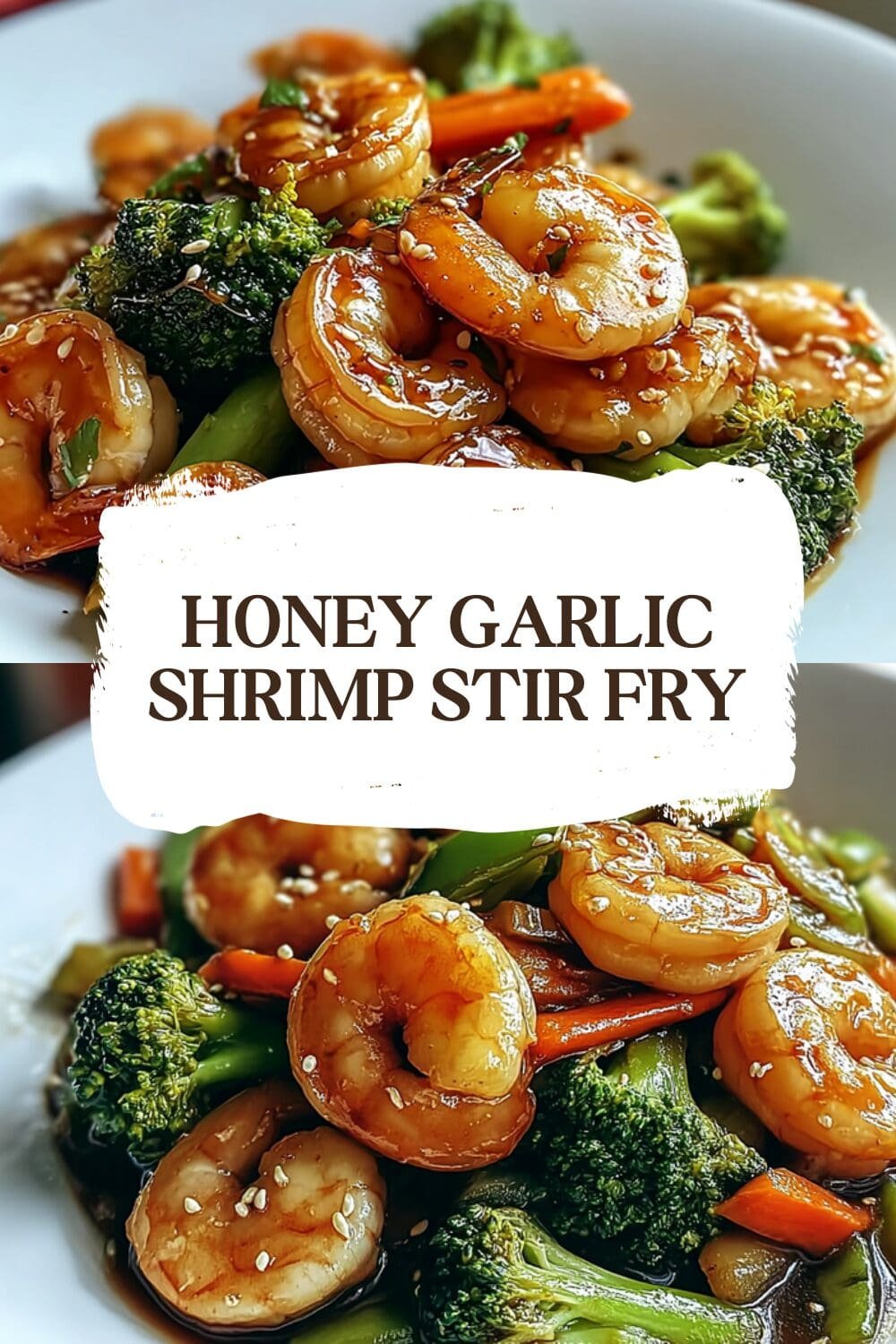 Honey Garlic Shrimp Stir Fry