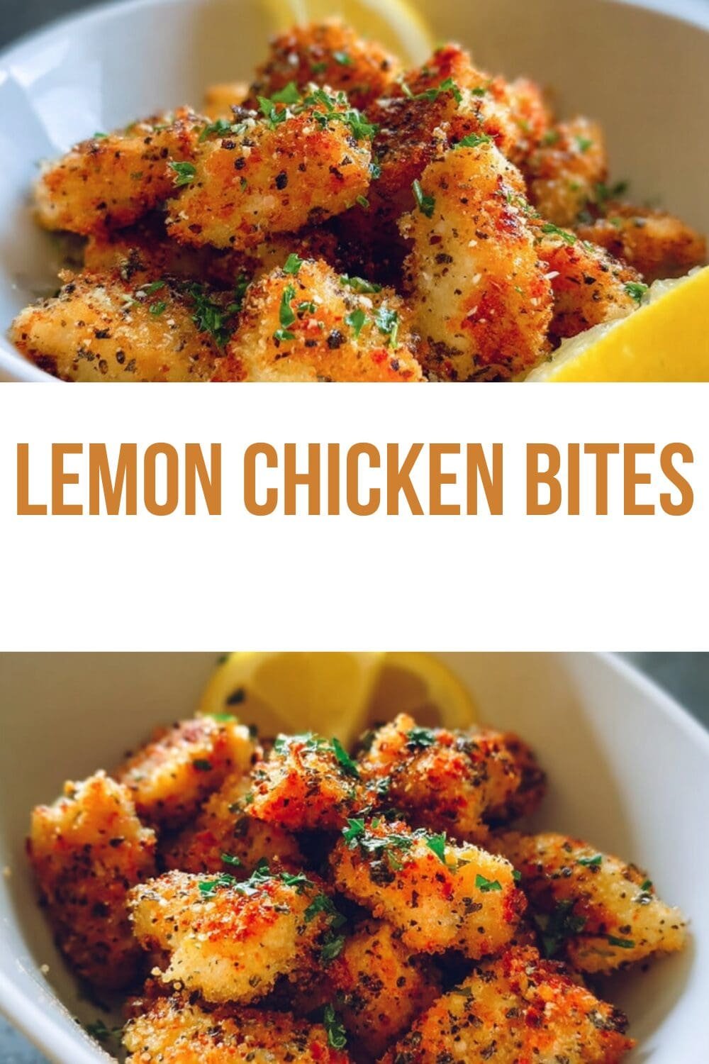 Lemon Chicken Bites