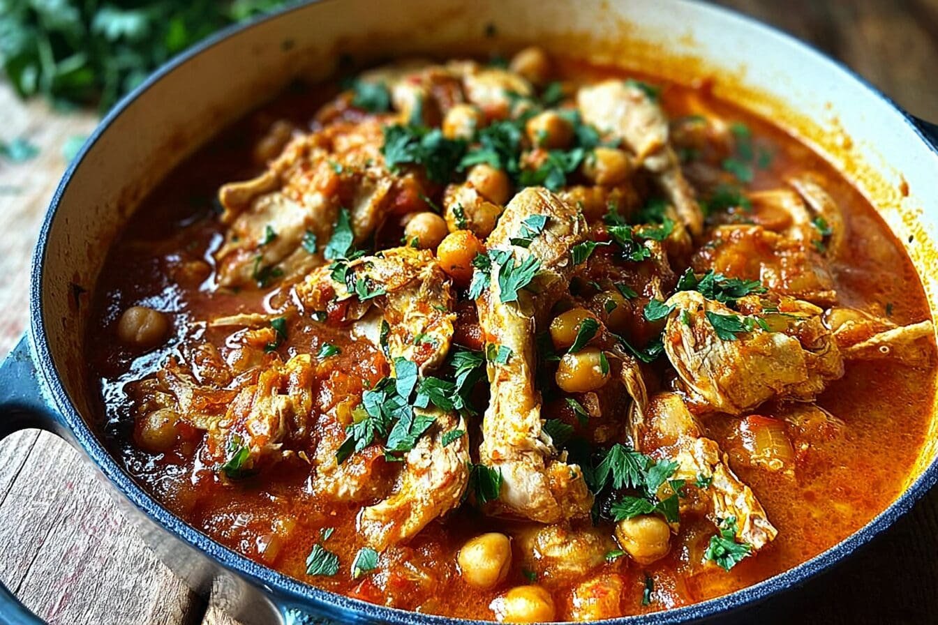 Middle Eastern Chicken Stew