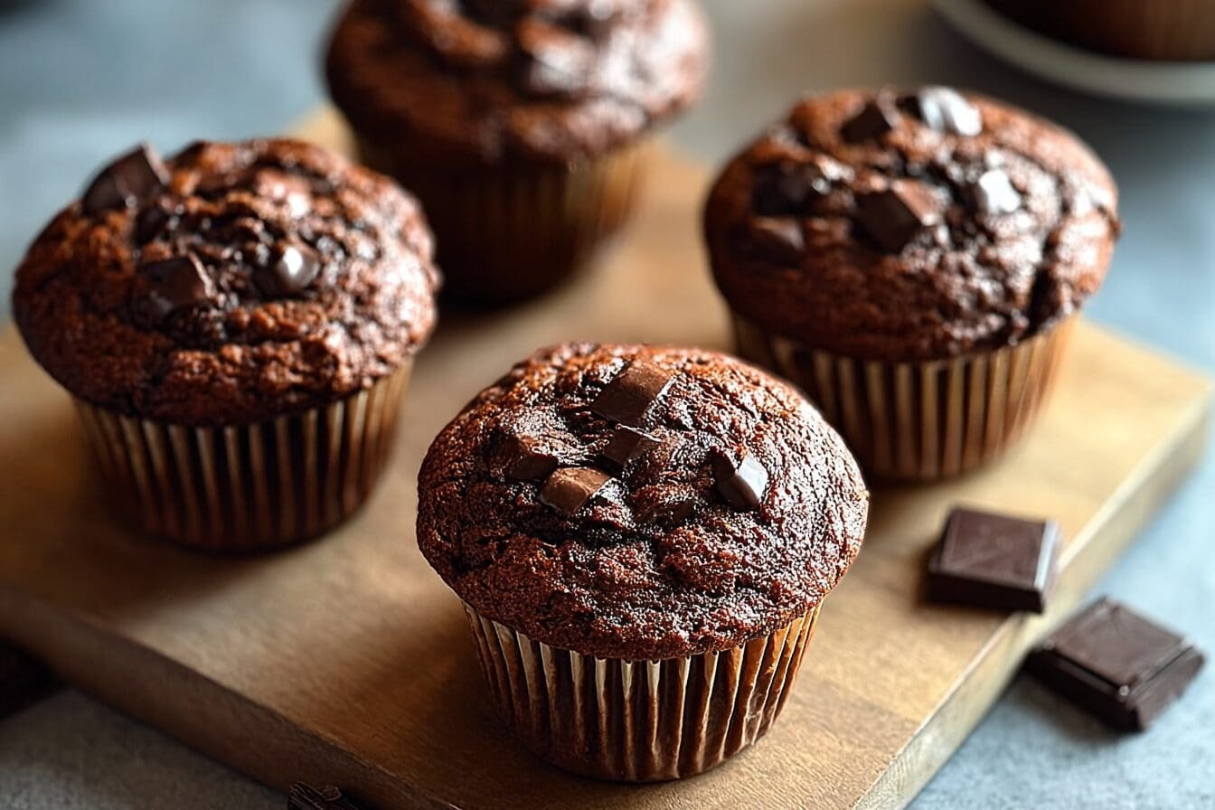 Olympic Chocolate Muffins Recipe