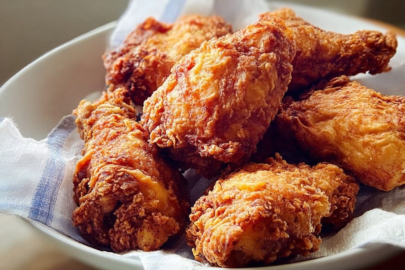 Oven Fried Chicken Thighs Recipe