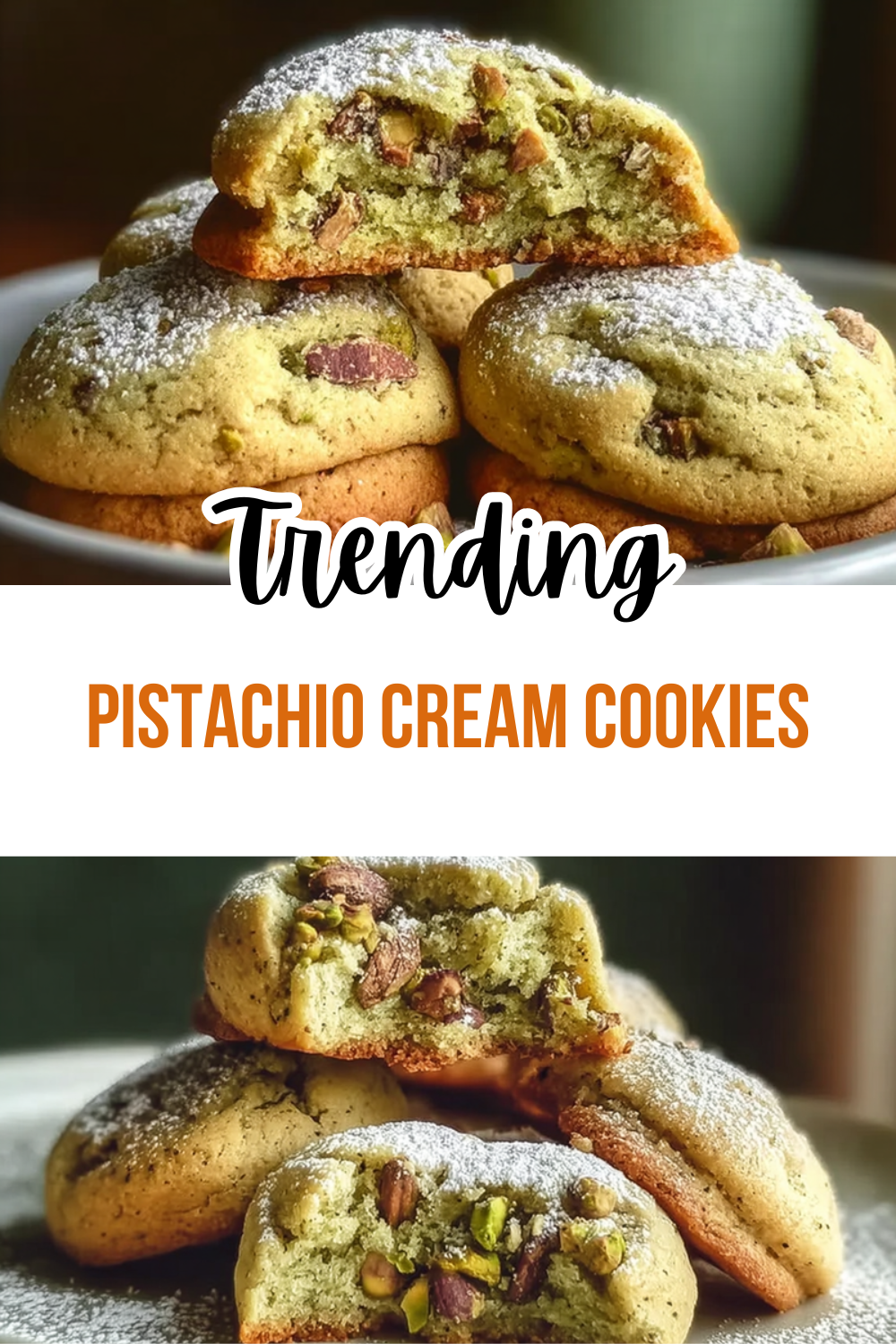 Pistachio Cream Cookies