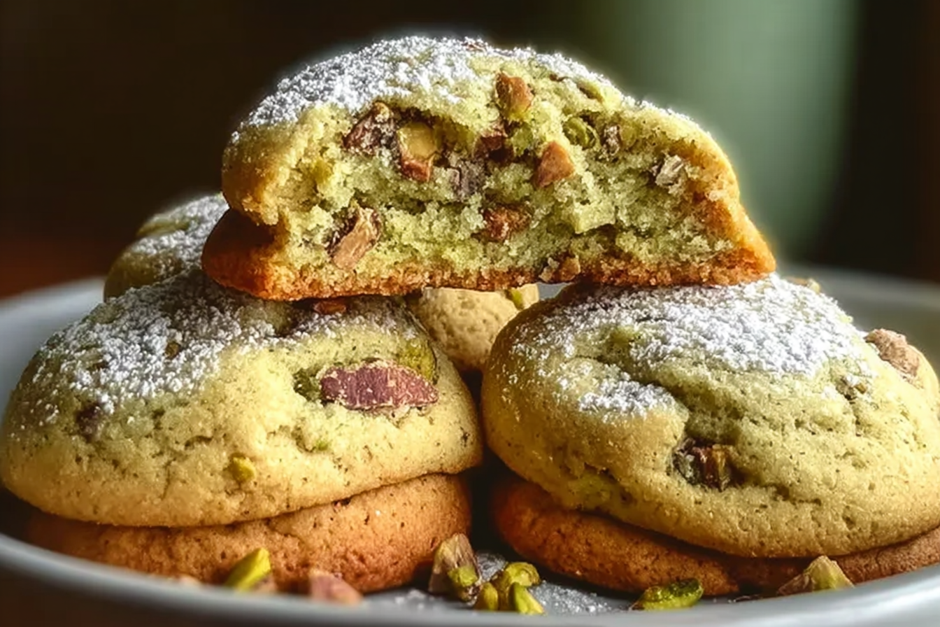Pistachio Cream Cookies