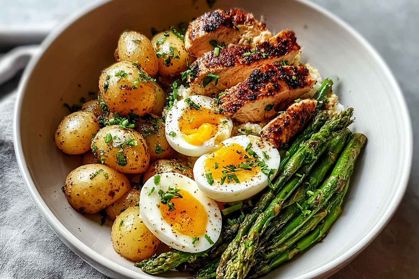 Protein Packed Chicken Bowl