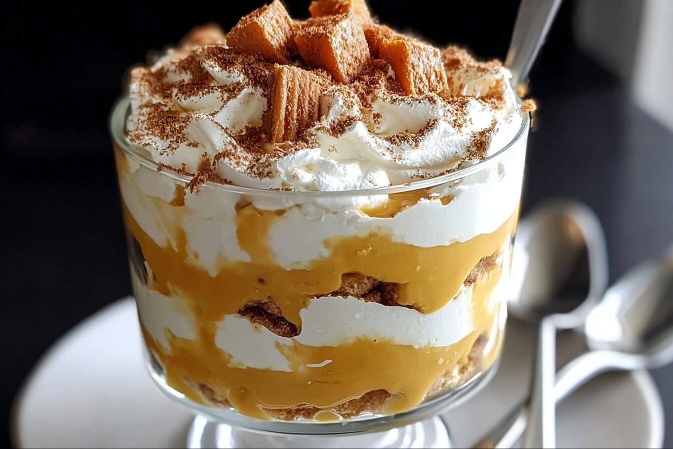Pumpkin Cheesecake Trifle