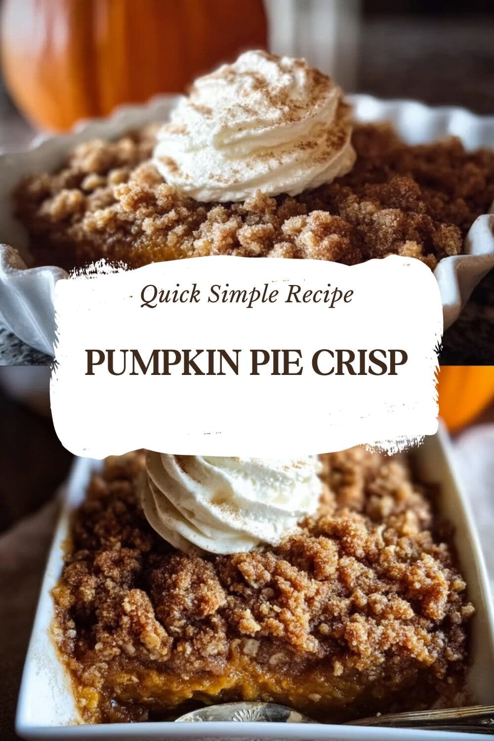 Pumpkin Pie Crisp